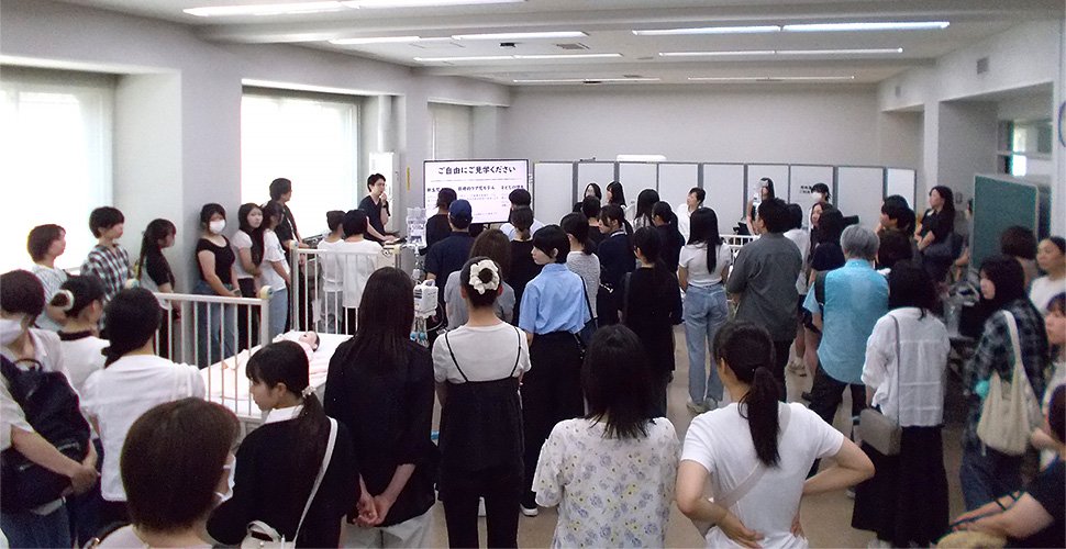 小児看護学に集まる多くの参加者